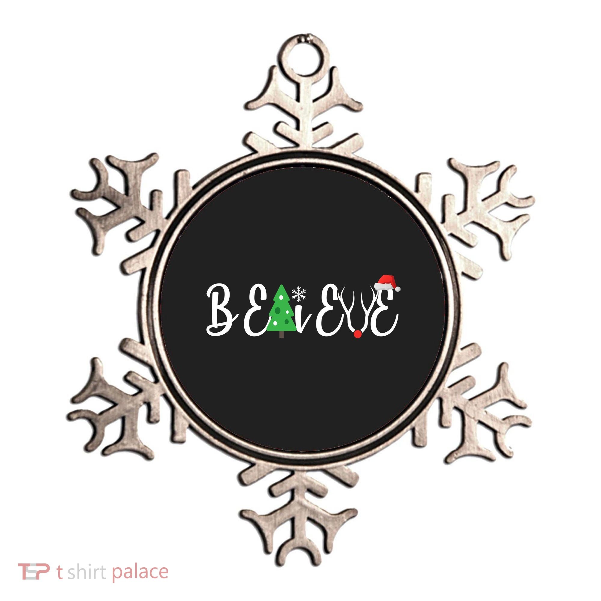 Believe In Christmas Cute Ornament