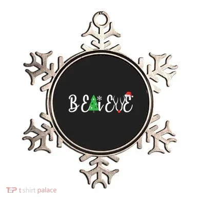 Believe In Christmas Cute Ornament