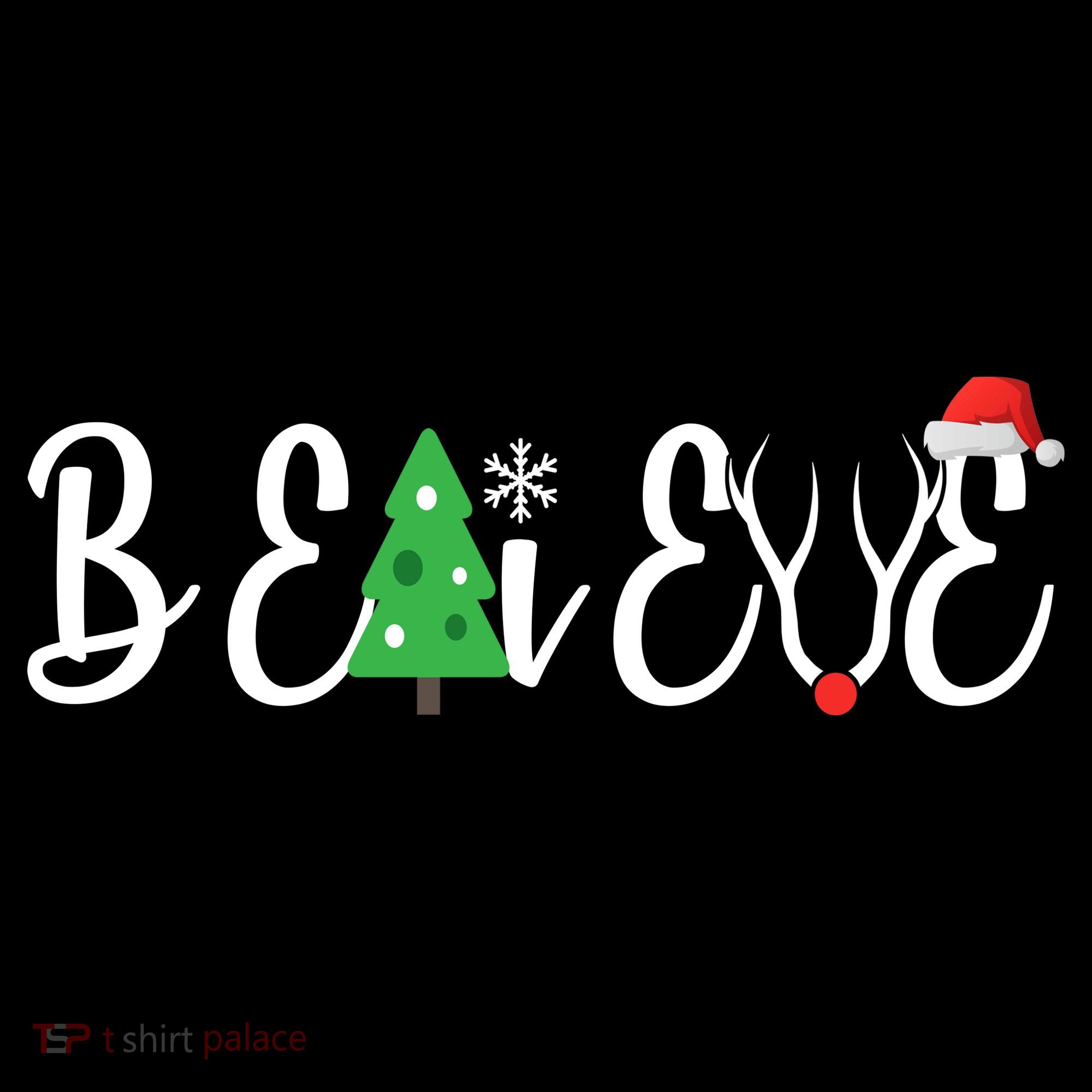 Believe In Christmas Cute Kids Sweatshirt