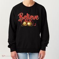 Believe In Christmas Jingle Bells Women's Sweatshirt thumb 0