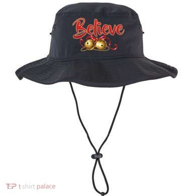 Believe In Christmas Jingle Bells Bucket Hat