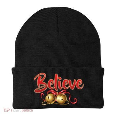Believe In Christmas Jingle Bells Beanie