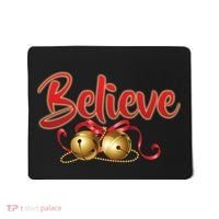 Believe In Christmas Jingle Bells Mousepad thumb 0