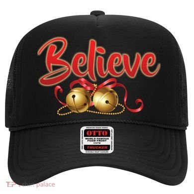 Believe In Christmas Jingle Bells Hat