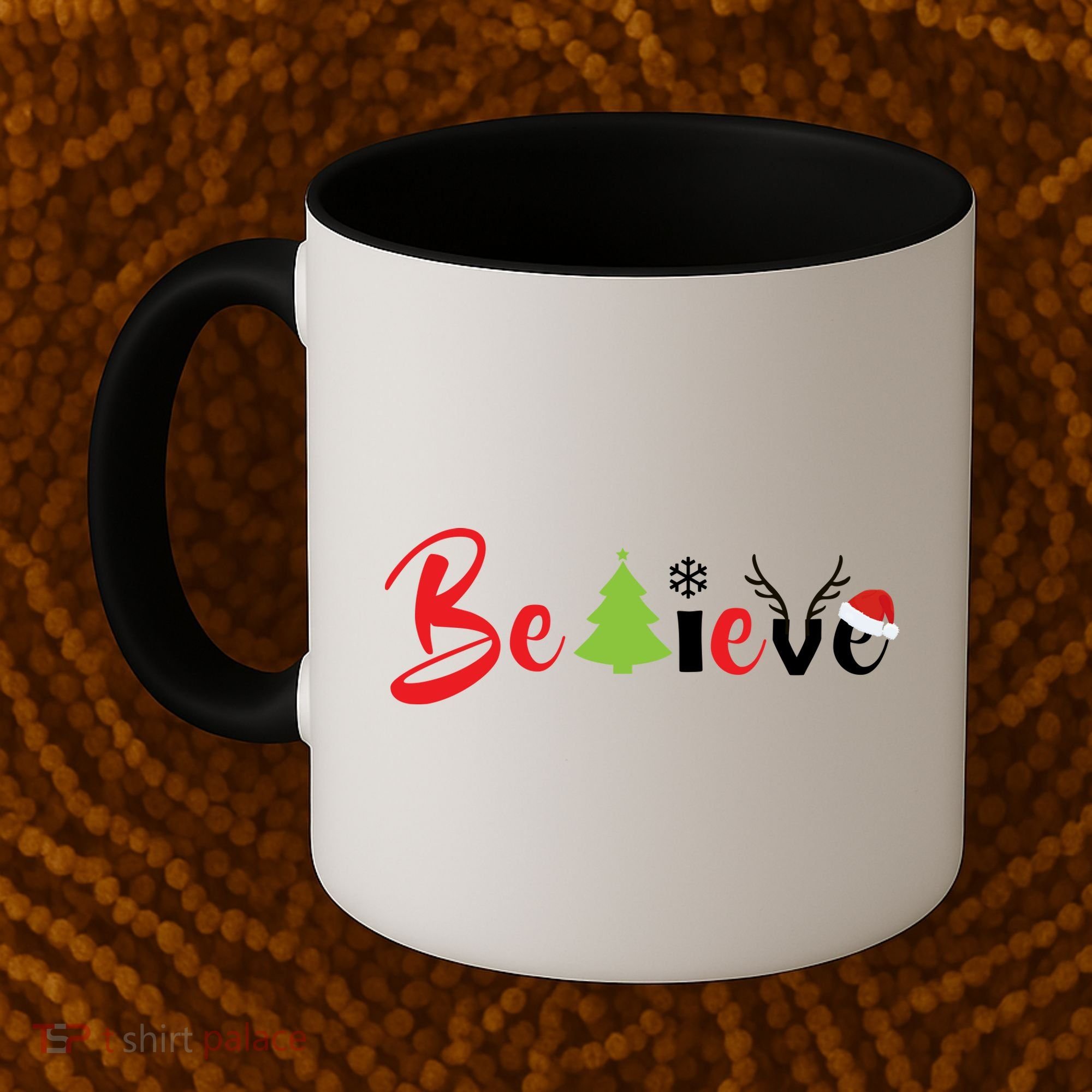 Believe In Christmas Spirit Coffee Mug