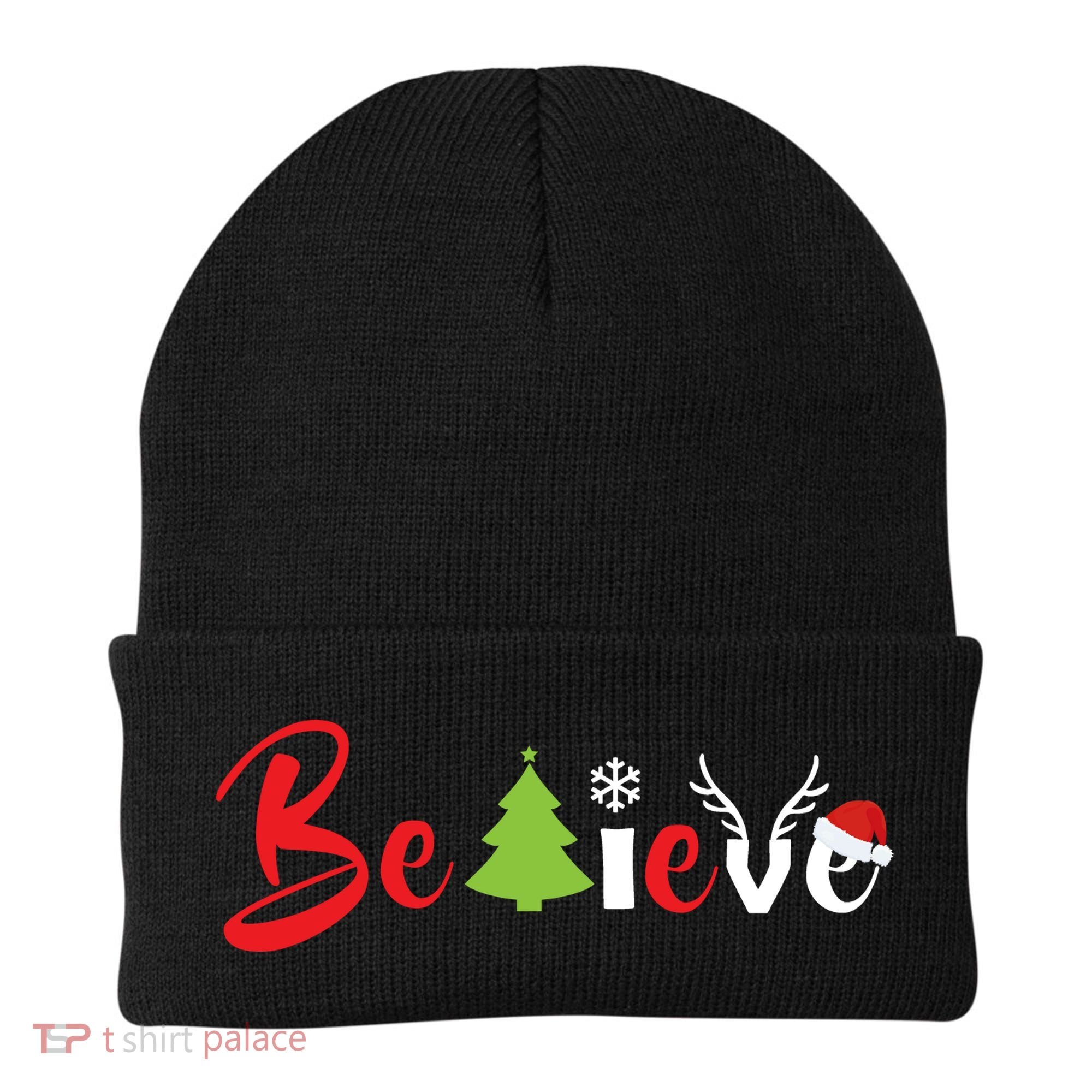 Believe In Christmas Spirit Beanie