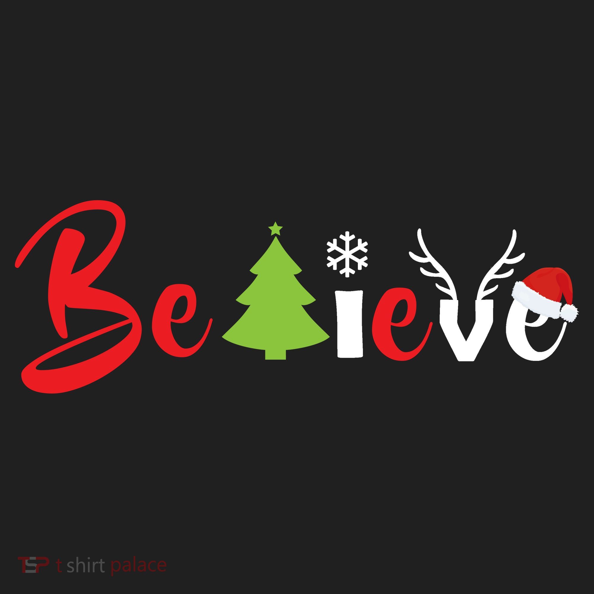 Believe In Christmas Spirit Beanie