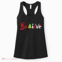 Believe In Christmas Spirit Women's Tank Top thumb 0