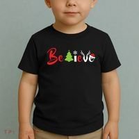 Believe In Christmas Spirit Toddler T-Shirt thumb 2