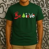 Believe In Christmas Spirit T-Shirt thumb 3