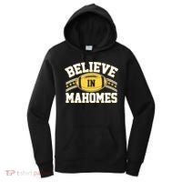 Believe In Mahomes KC Football Kansas City Fan Women's Hoodie thumb 0