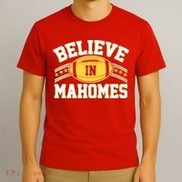 Believe In Mahomes KC Football Kansas City Fan T-Shirt thumb 3