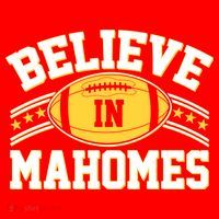 Believe In Mahomes KC Football Kansas City Fan T-Shirt thumb 7
