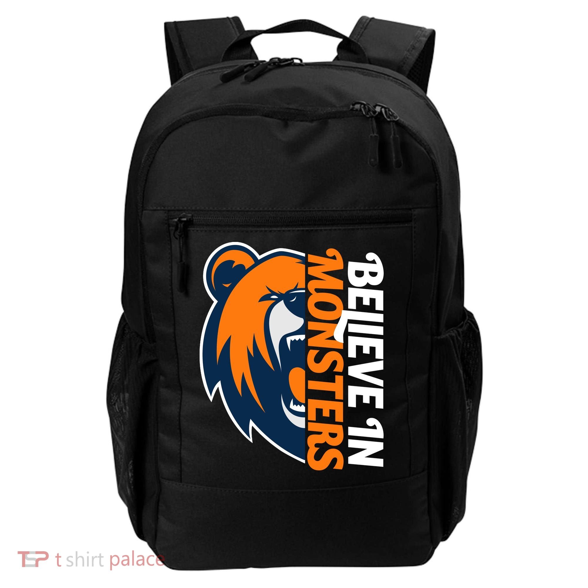 Believe In Monsters Chicago Football Backpack