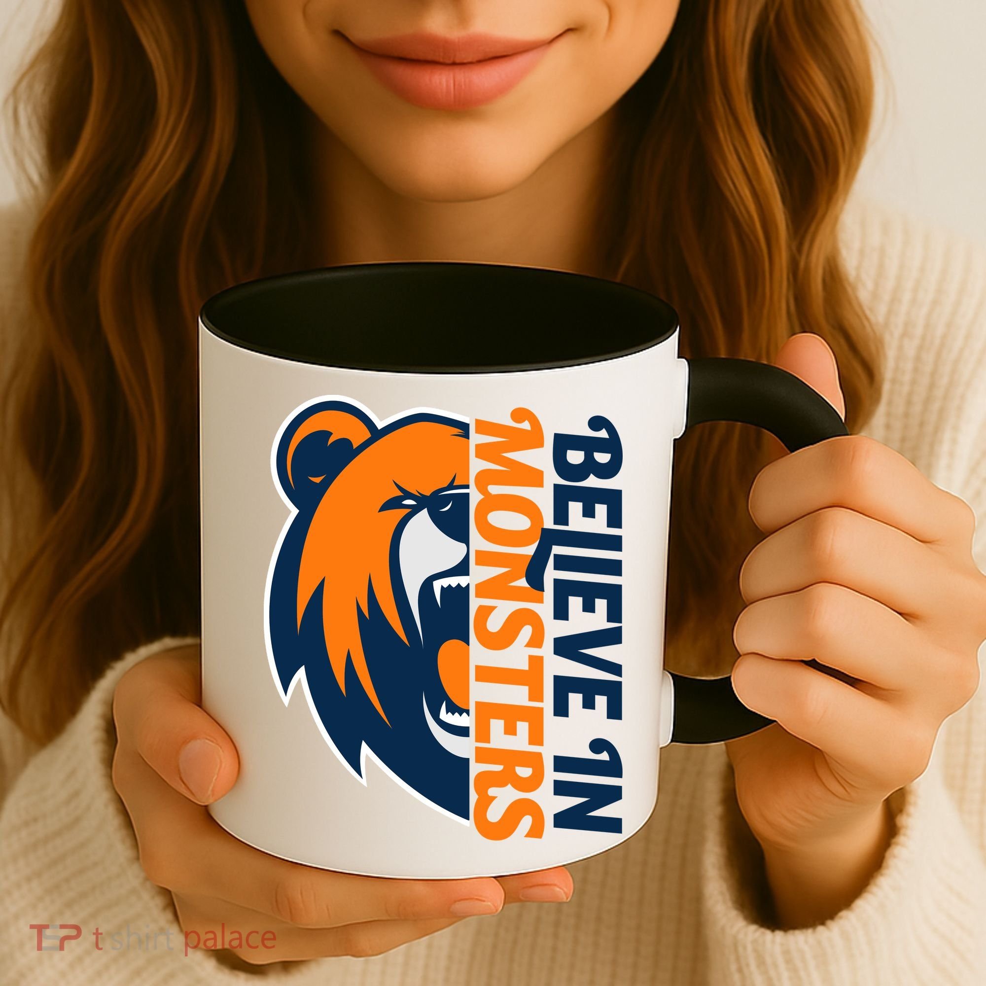Believe In Monsters Chicago Football Coffee Mug