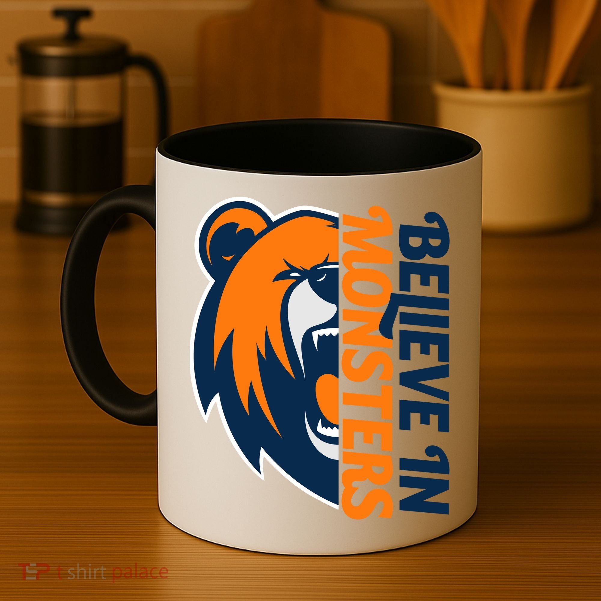 Believe In Monsters Chicago Football Coffee Mug
