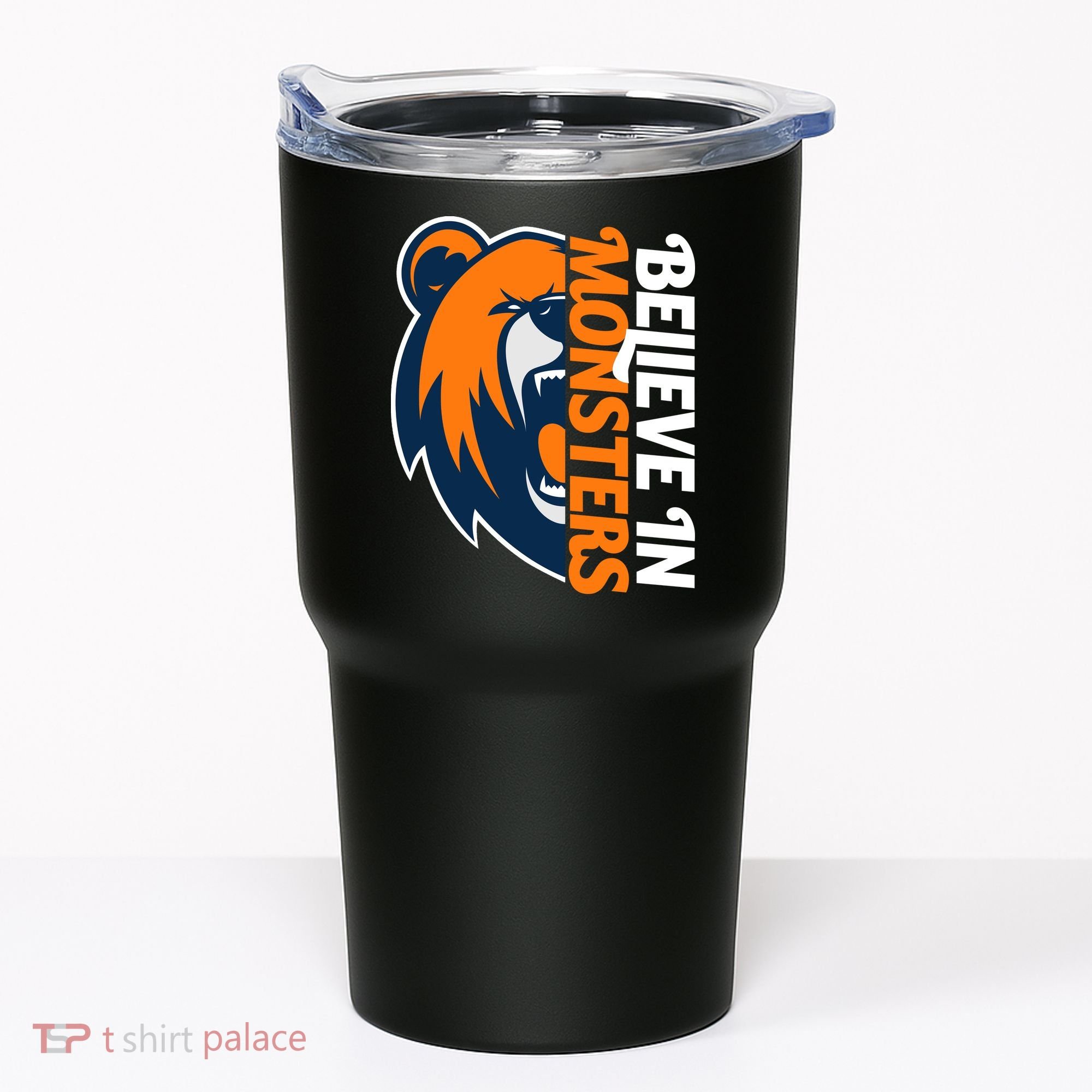 Believe In Monsters Chicago Football Tumbler