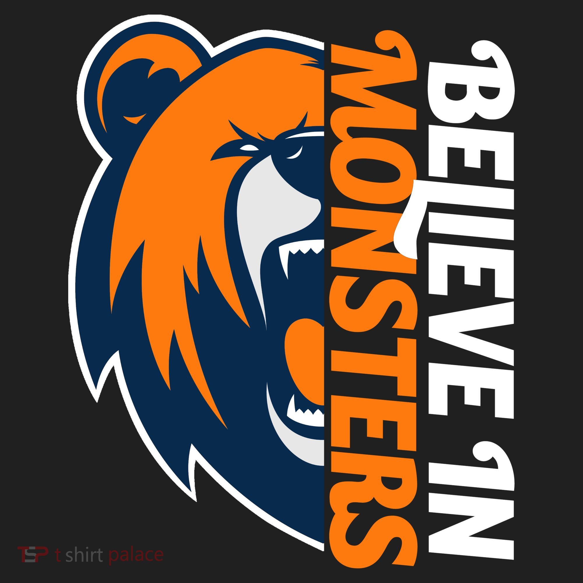 Believe In Monsters Chicago Football Tumbler