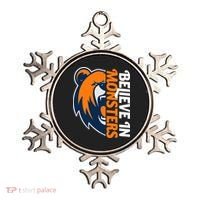 Believe In Monsters Chicago Football Ornament thumb 0