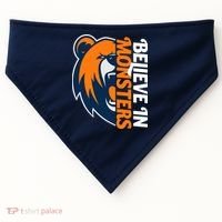 Believe In Monsters Chicago Football USA-Made Doggie Bandana thumb 0
