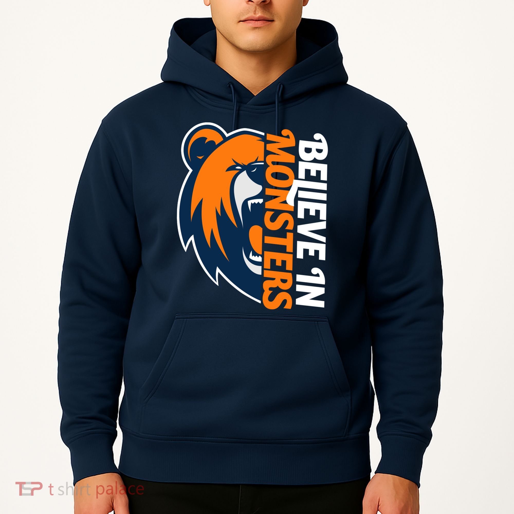 Believe In Monsters Chicago Football Hoodie