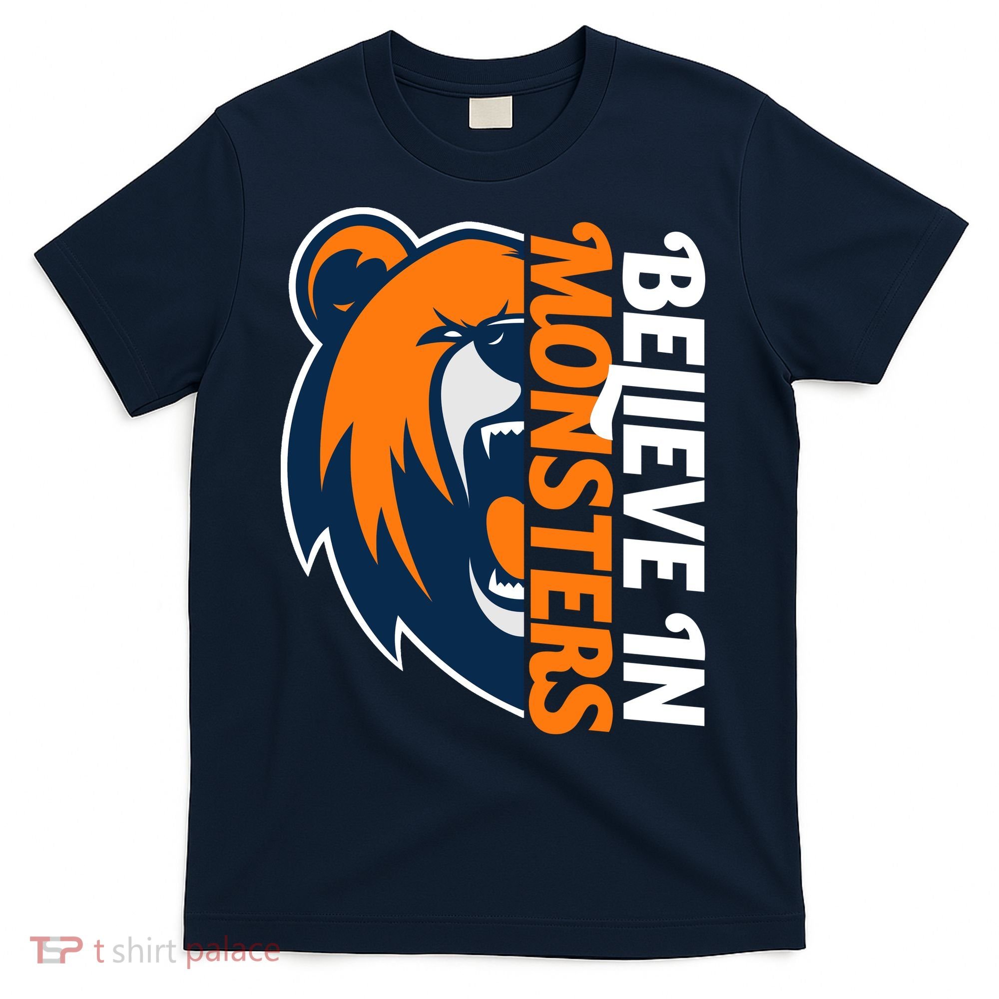 Believe In Monsters Chicago Football T-Shirt