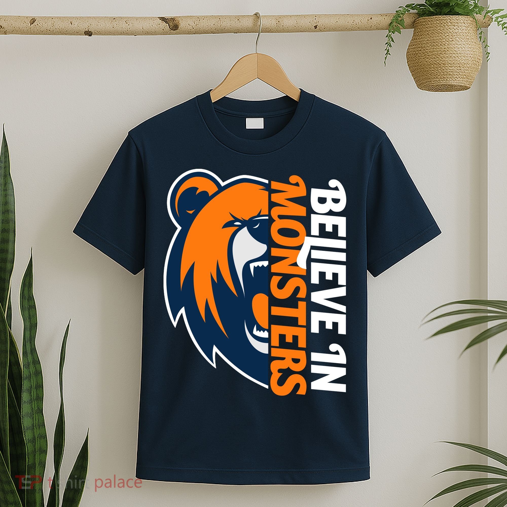 Believe In Monsters Chicago Football T-Shirt