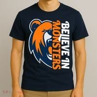 Believe In Monsters Chicago Football T-Shirt thumb 3