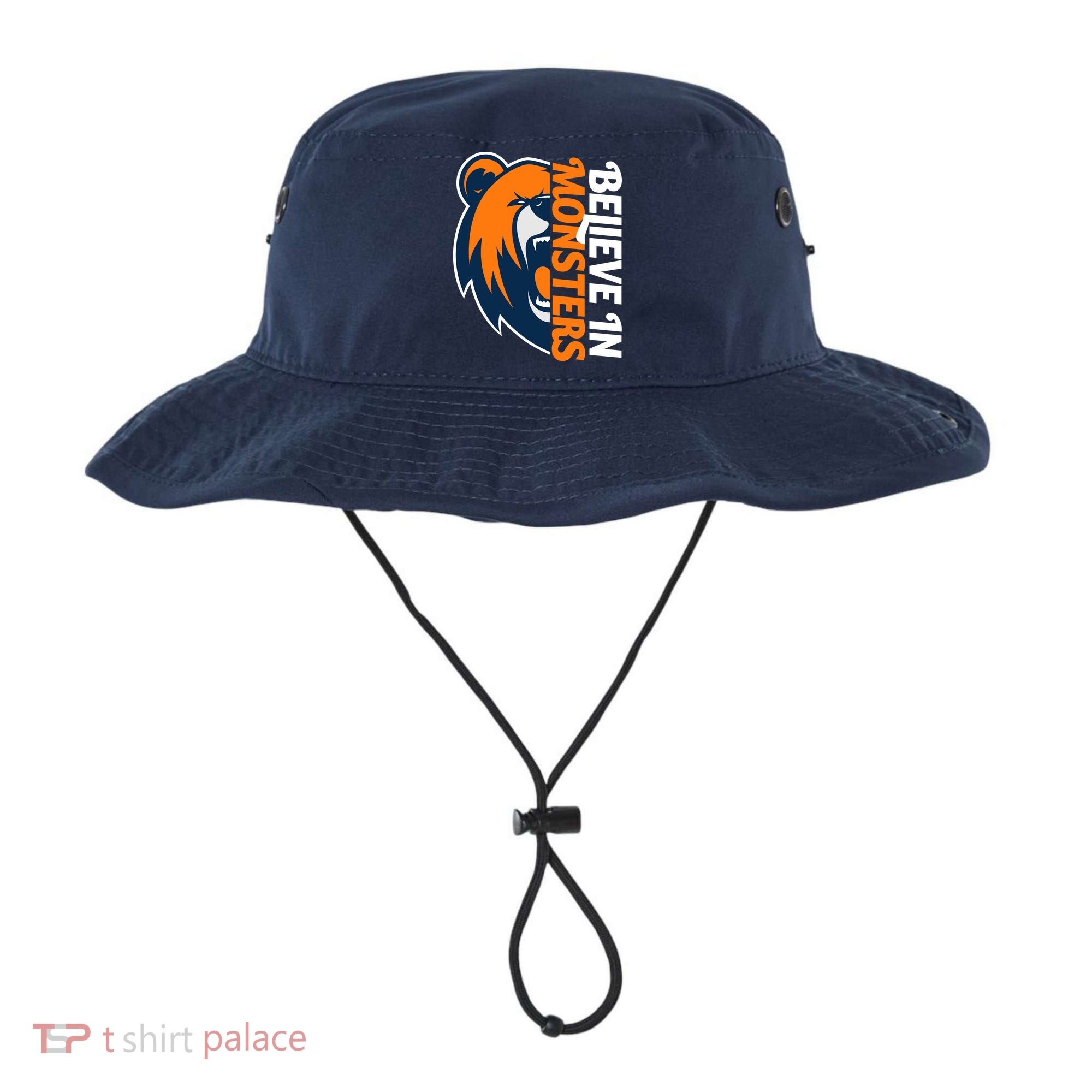 Believe In Monsters Chicago Football Bucket Hat