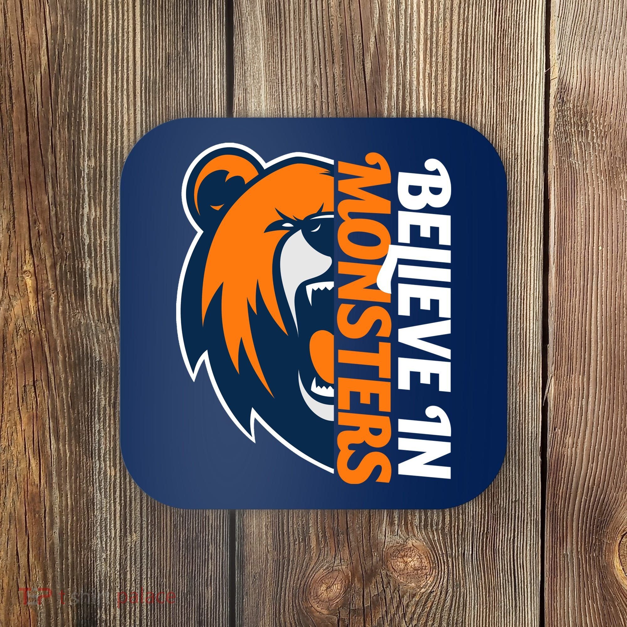 Believe In Monsters Chicago Football Coaster