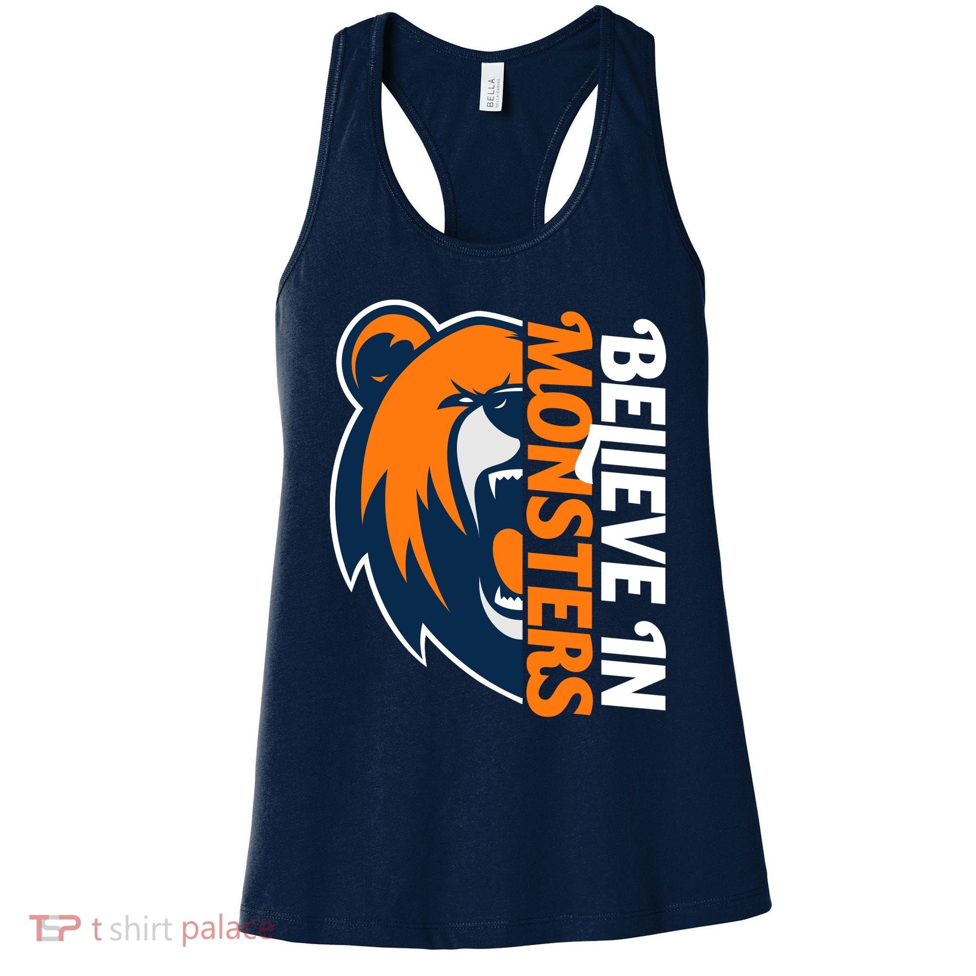 Believe In Monsters Chicago Football Women's Tank Top