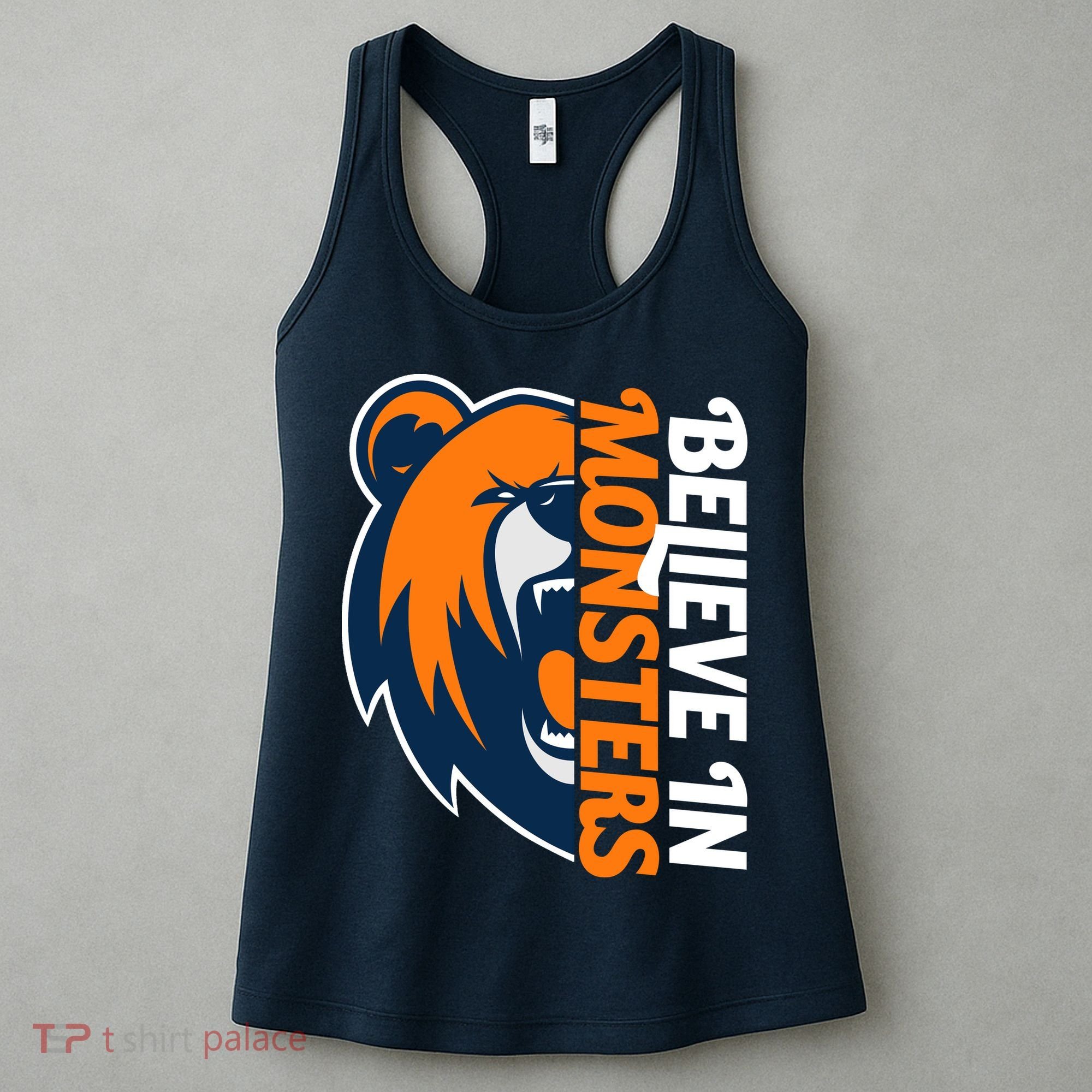 Believe In Monsters Chicago Football Women's Tank Top