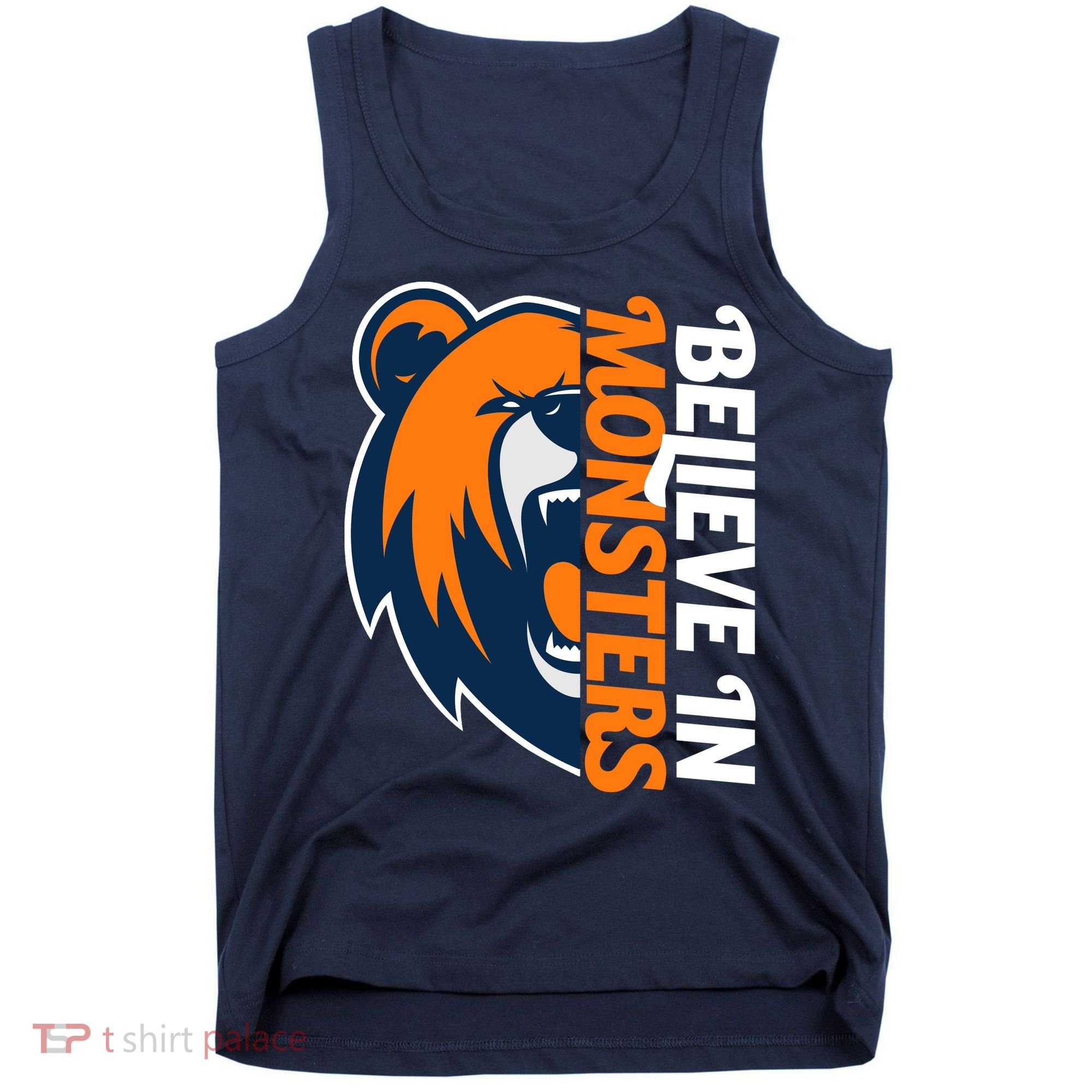 Believe In Monsters Chicago Football Tank Top