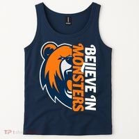 Believe In Monsters Chicago Football Tank Top thumb 2