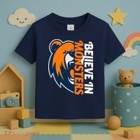 Believe In Monsters Chicago Football Toddler T-Shirt thumb 3