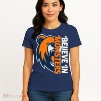 Believe In Monsters Chicago Football Women's T-Shirt thumb 4