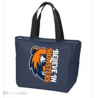 Believe In Monsters Chicago Football Tote Bag thumb 3