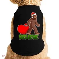 Believe In Santa Bigfoot Doggie Tank thumb 0