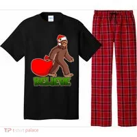Believe In Santa Bigfoot Pajama Set thumb 0