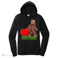 Believe In Santa Bigfoot Women's Hoodie thumb 0