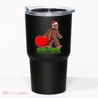 Believe In Santa Bigfoot Tumbler thumb 0