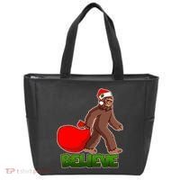 Believe In Santa Bigfoot Tote Bag thumb 0