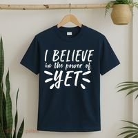 Believe In The Power Of Yet Growth Mindset T-Shirt thumb 2