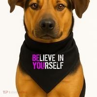 Believe in Yourself Be You USA-Made Doggie Bandana thumb 1