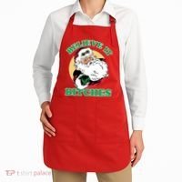 Believe It Bitches - Santa Funny Christmas Apron thumb 2