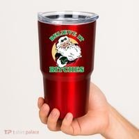 Believe It Bitches - Santa Funny Christmas Tumbler thumb 2