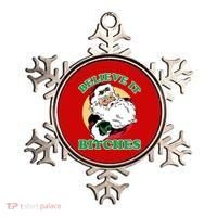 Believe It Bitches - Santa Funny Christmas Ornament thumb 0