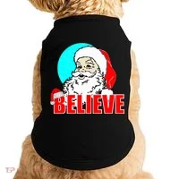 Believe Santa Doggie Tank thumb 0