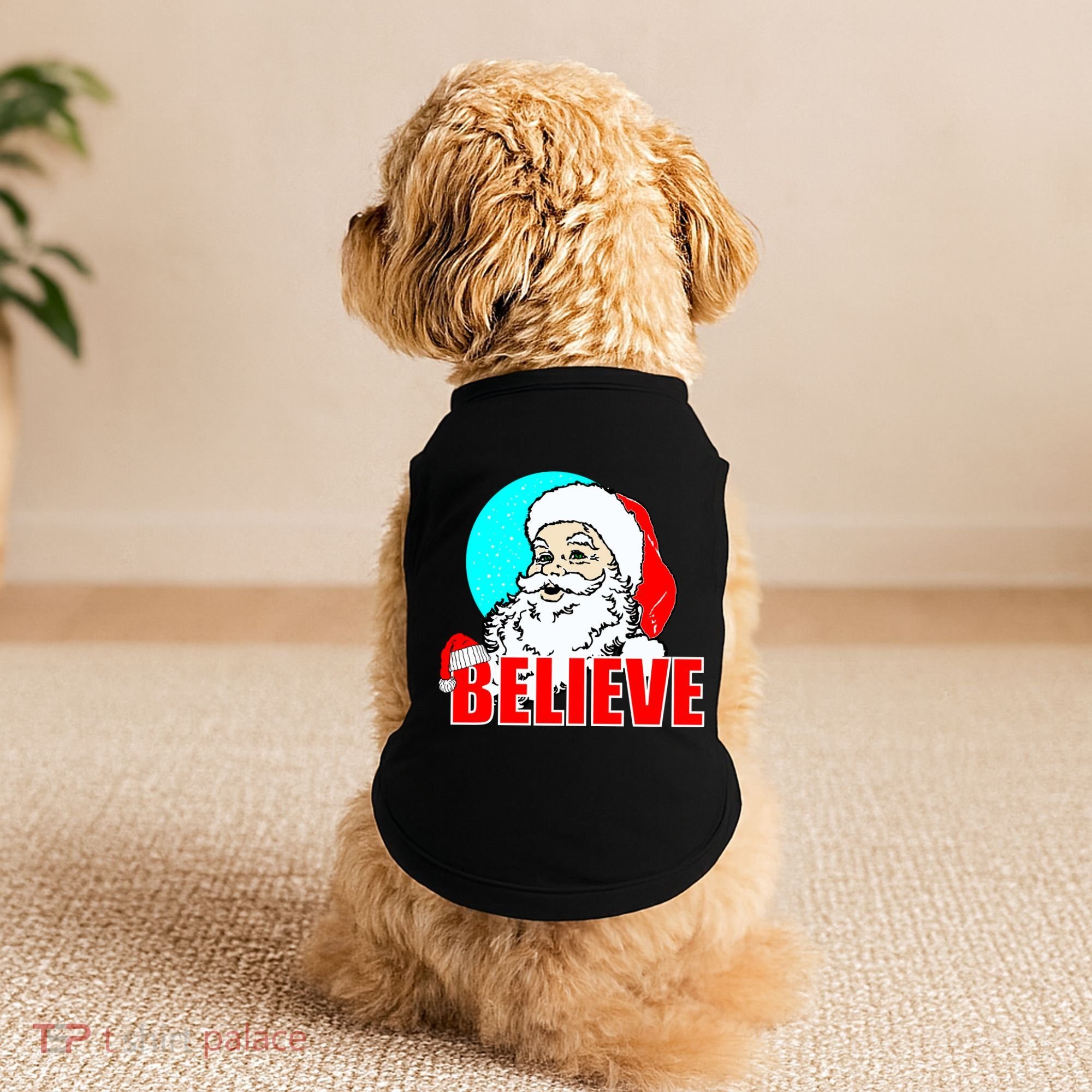 Believe Santa Doggie Tank
