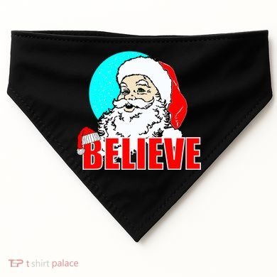 Believe Santa USA-Made Doggie Bandana